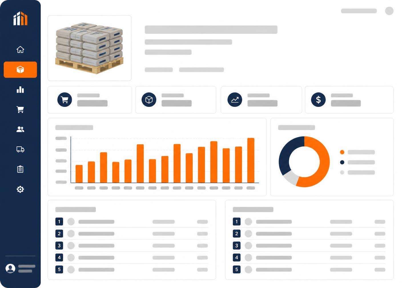 Scheda articolo — anteprima dell'interfaccia ilmaga CRM